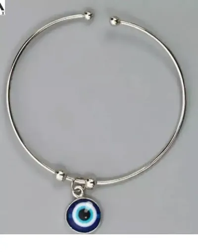Stainless Steel EVIL EYE Stone Bracelet Women's Evil Eye Charms Bracelet