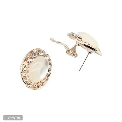 Women Jewellery Crystal Stud Earrings For Women and Girls (1 Pair)__108