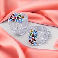 Fashionable Shimmering Latest Women Toe Rings TR009-thumb1