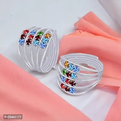 Elegant Toe Rings for Women Combo-thumb2