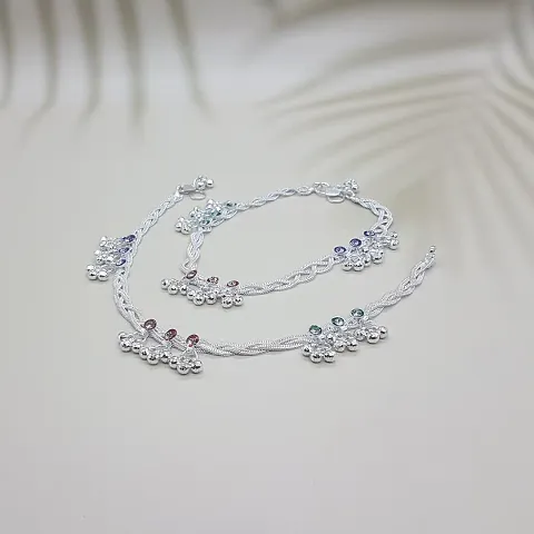 New Arrival Silver Alloy Anklet