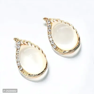 Women Jewellery Crystal Stud Earrings For Women and Girls (1 Pair)__199-thumb0