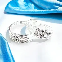 Shimmering Latest Women Toe Rings 119 Pair of 1-thumb1