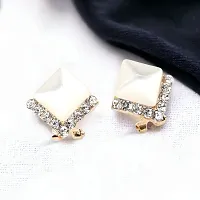 Women Jewellery Crystal Stud Earrings For Women and Girls (1 Pair)__107-thumb1