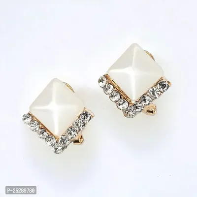 Women Jewellery Crystal Stud Earrings For Women and Girls (1 Pair)__100-thumb2