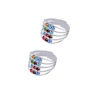 Fashionable Shimmering Latest Women Toe Rings TR020-thumb1