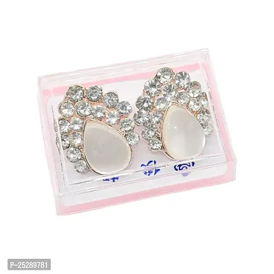 Women Jewellery Crystal Stud Earrings For Women and Girls (1 Pair)__101