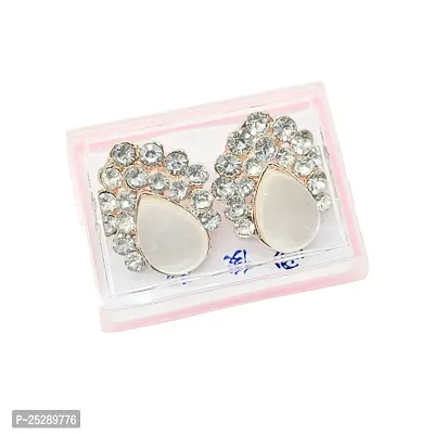 Women Jewellery Crystal Stud Earrings For Women and Girls (1 Pair)__096-thumb0