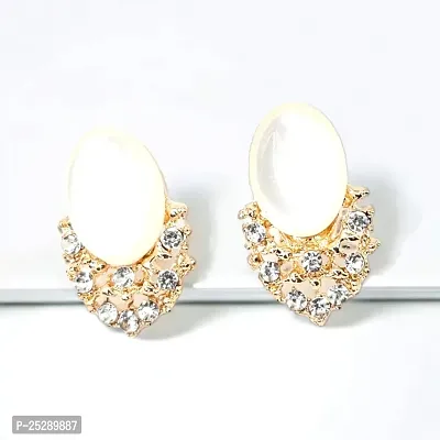 Women Jewellery Crystal Stud Earrings For Women and Girls (1 Pair)__204-thumb2