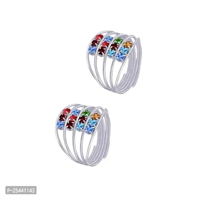 Elegant Toe Rings for Women, Combo-thumb0