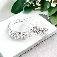 Fashionable Shimmering Latest Women Toe Rings TR040   Pair of 1-thumb1