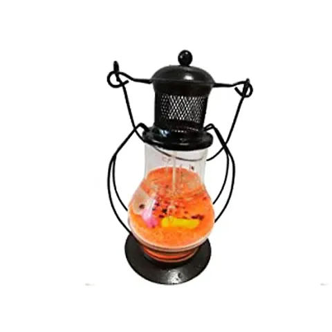 Modern Lantern Hanging Candle/Lalten Gel Filled for Diwali Gift Home Decorati Pack of 1pc