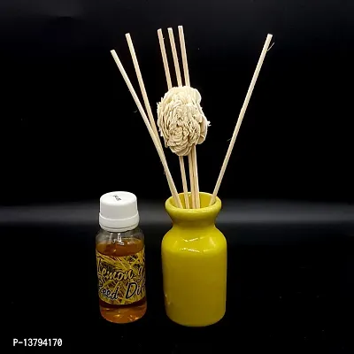 Modern Lemon Grass Reed Diffuser ( one pot, 6 Reed Stick and Diffuser Oil 60ml)-thumb3