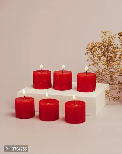 Pack of 6 Strawberry Votive Candle