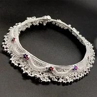 South Traditional Jewelry All Occasional Wear Heavy Thick Anklet For Women and Girls-thumb2