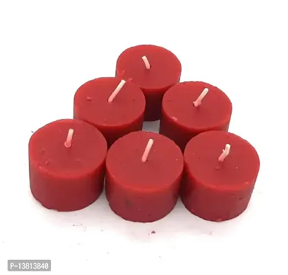 Pack of 6 Strawberry Wax Votive Candle