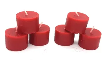 Pack of 6 Strawberry Wax Votive Candle-thumb1