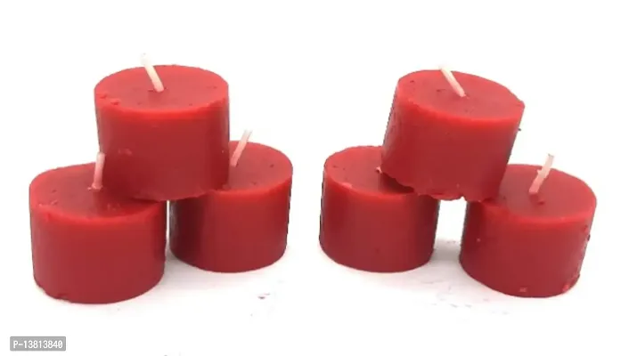 Pack of 6 Strawberry Wax Votive Candle-thumb2