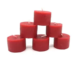 Pack of 6 Strawberry Wax Votive Candle-thumb2