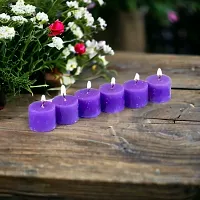 Lavender Fragrance Candles For Diwali Decoration | Home Decoration (Set of 6)-thumb1