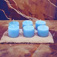 Ocean Breez Fragrance Candles for Diwali Decoration | Home Decoration | Indoor or Outdoor Decoration (Set of 6)-thumb1