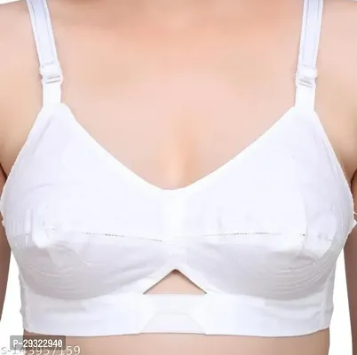 Latest Cotton Non Padded Wirefree Bra (Pack of 3)-thumb3