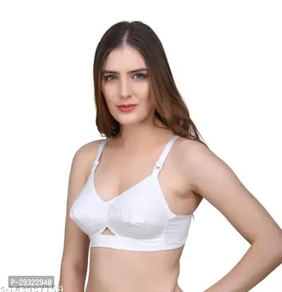 Latest Cotton Non Padded Wirefree Bra (Pack of 3)-thumb4