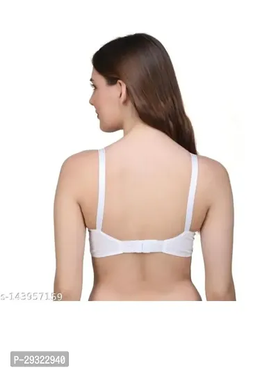 Latest Cotton Non Padded Wirefree Bra (Pack of 3)-thumb2