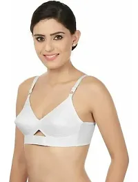 Stylish Cotton Solid Bra Set for Women, Pack of 3-thumb3