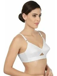 Stylish Cotton Solid Bra Set for Women, Pack of 3-thumb1