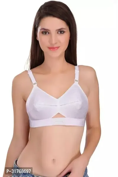 Stylish Cotton Solid Bra Set for Women, Pack of 3-thumb2