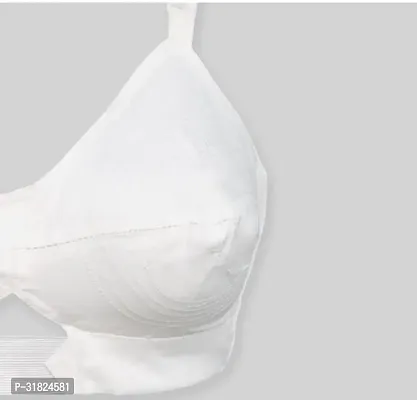 Stylish Cotton Solid Bra for Women, Pack of 3-thumb2