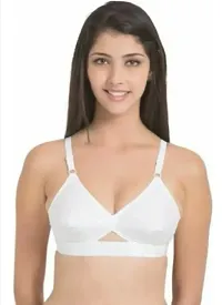 Stylish Cotton Solid Bra for Women, Pack of 3-thumb3