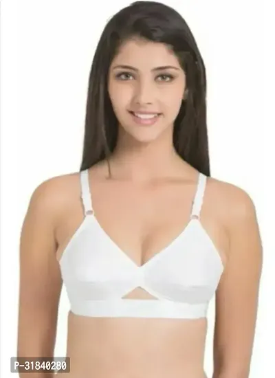 Stylish Cotton Solid Bra for Women, Pack of 3-thumb4