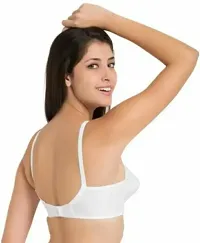 Stylish Cotton Solid Bra for Women, Pack of 3-thumb1