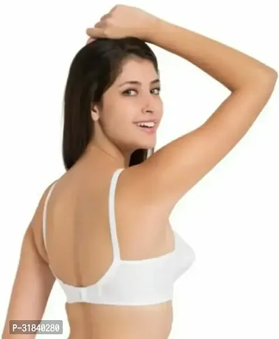 Stylish Cotton Solid Bra for Women, Pack of 3-thumb2