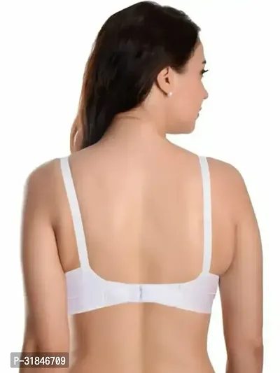 Stylish Cotton Solid Bra for Women, Combo-thumb3