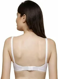 Stylish Cotton Solid Bra for Women, Combo-thumb1