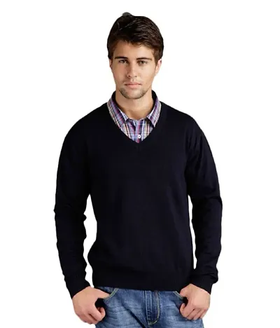 Zakod Full Sleeve Wool Sweater For Men For Normal Wear,Available Sizes M=38,L=40,XL=42