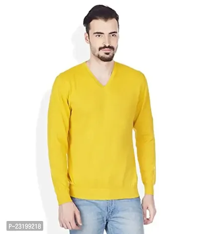 Mens Regular Fit Full Sleeve Sweater-thumb0