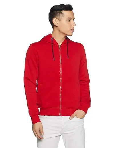 Mens Regular Fit Full Sleeve Zipper Men