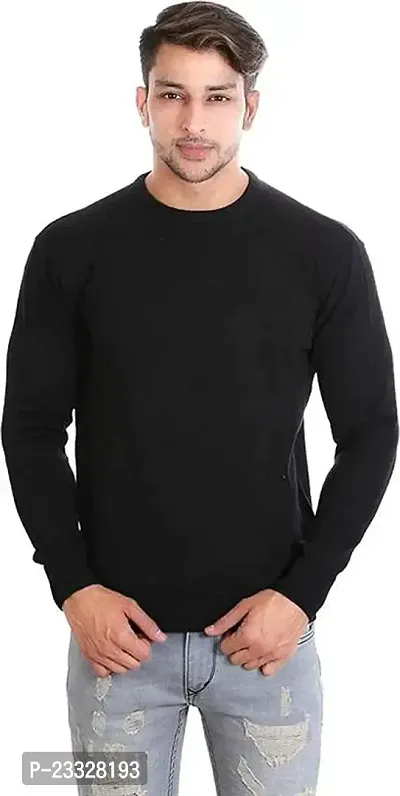 Mens Regular Fit Full Sleeve Round Neck sweatshirt-thumb0