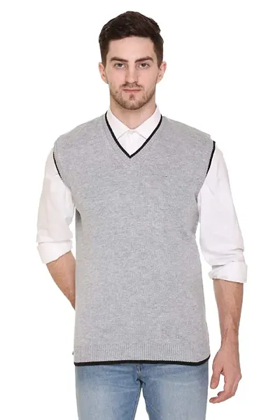 ZAKOD Latest Collection V-Neck 100% Wool Designer Sweater for Men Comfort Wear and Very Warm Wool Sweater in Winters wear for Daily Use Sweater,Available Sizes M=38,L=40,XL=42