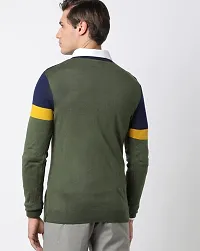 Men's Regular Fit Full Sleeve multi color  Sweater for men-thumb1