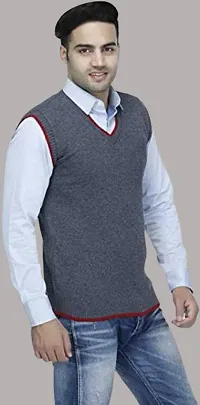 Classic Wool Solid Sweaters for Men-thumb1