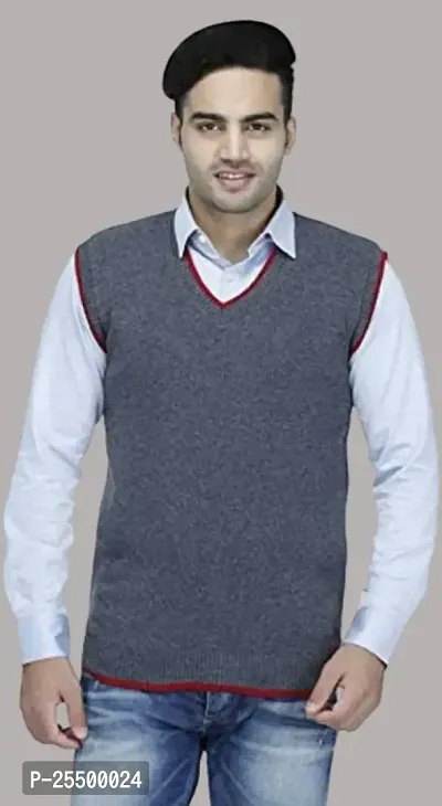 Mens Regular Fit Half Sleeve Sweater-thumb0