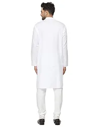 Mens Regular Fit Full Sleeve Cotton Summer wear Knee Length Kurta-thumb2