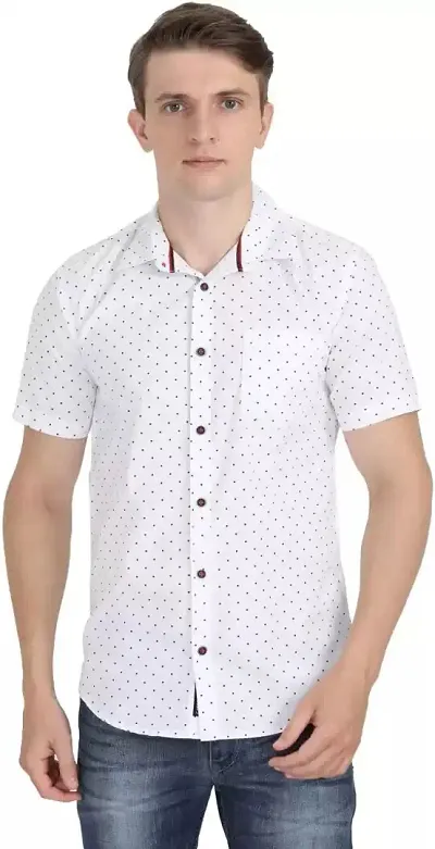 Men's Regular Fit Half Sleeve Cotton Shirts