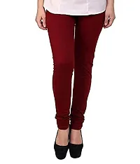 Classic Cotton Solid Leggings for Women, Pack of 10-thumb2