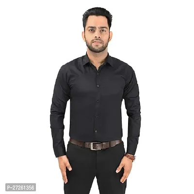 Men's Regular Fit Full Sleeve Cotton Cutway Collar Summer Wear Shirt